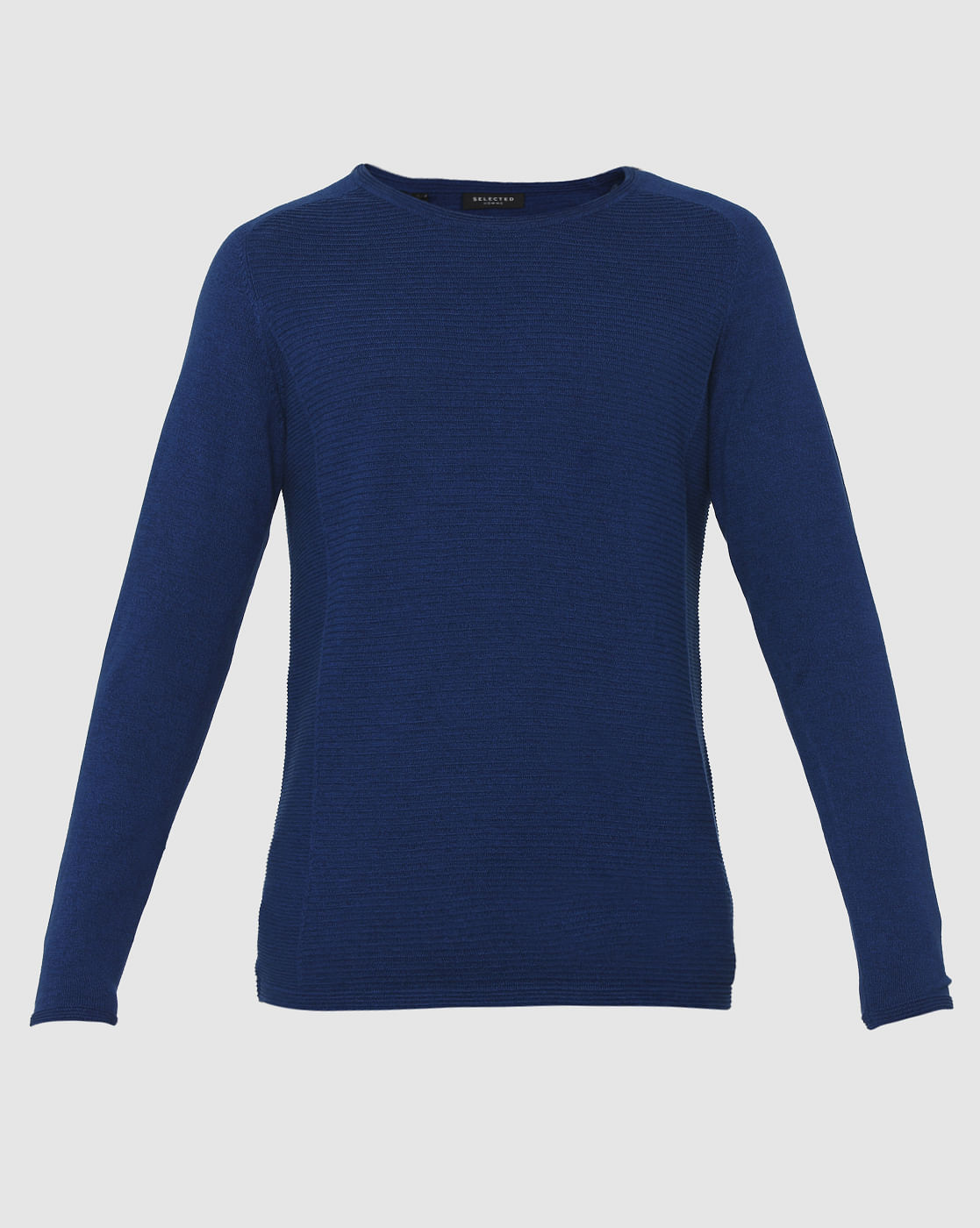 Blue Crew Neck T-Shirt