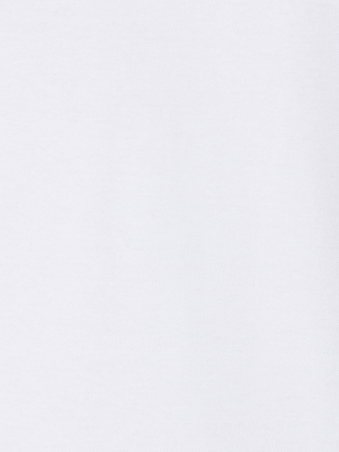 White Polo Neck T-Shirt