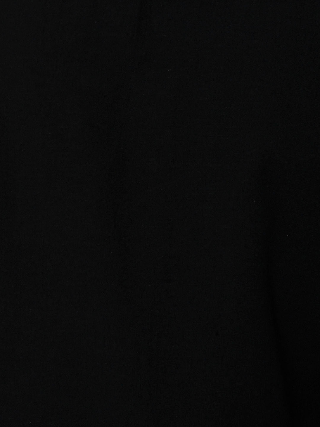 Black Faded Linen Slim Fit Full Sleeves Shirt