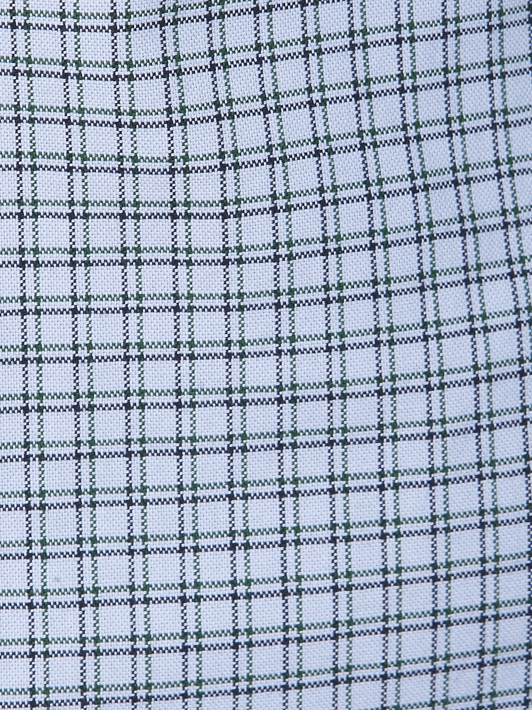 Blue Check Slim Fit Full Sleeves Shirt