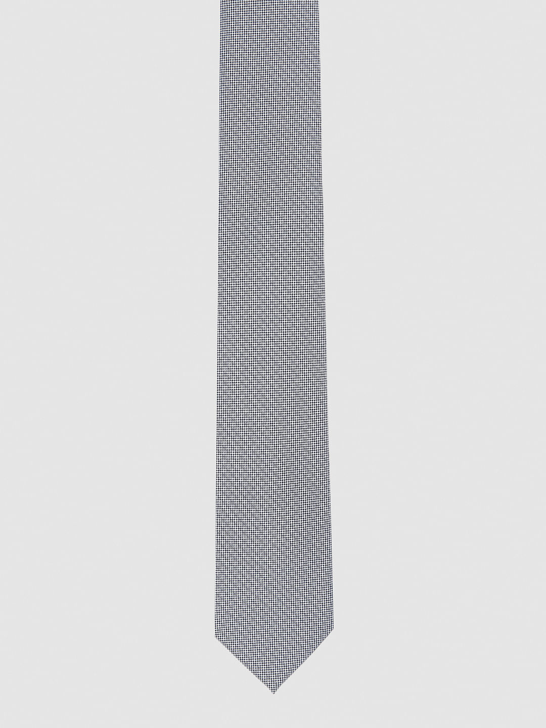 Grey Printed Tie