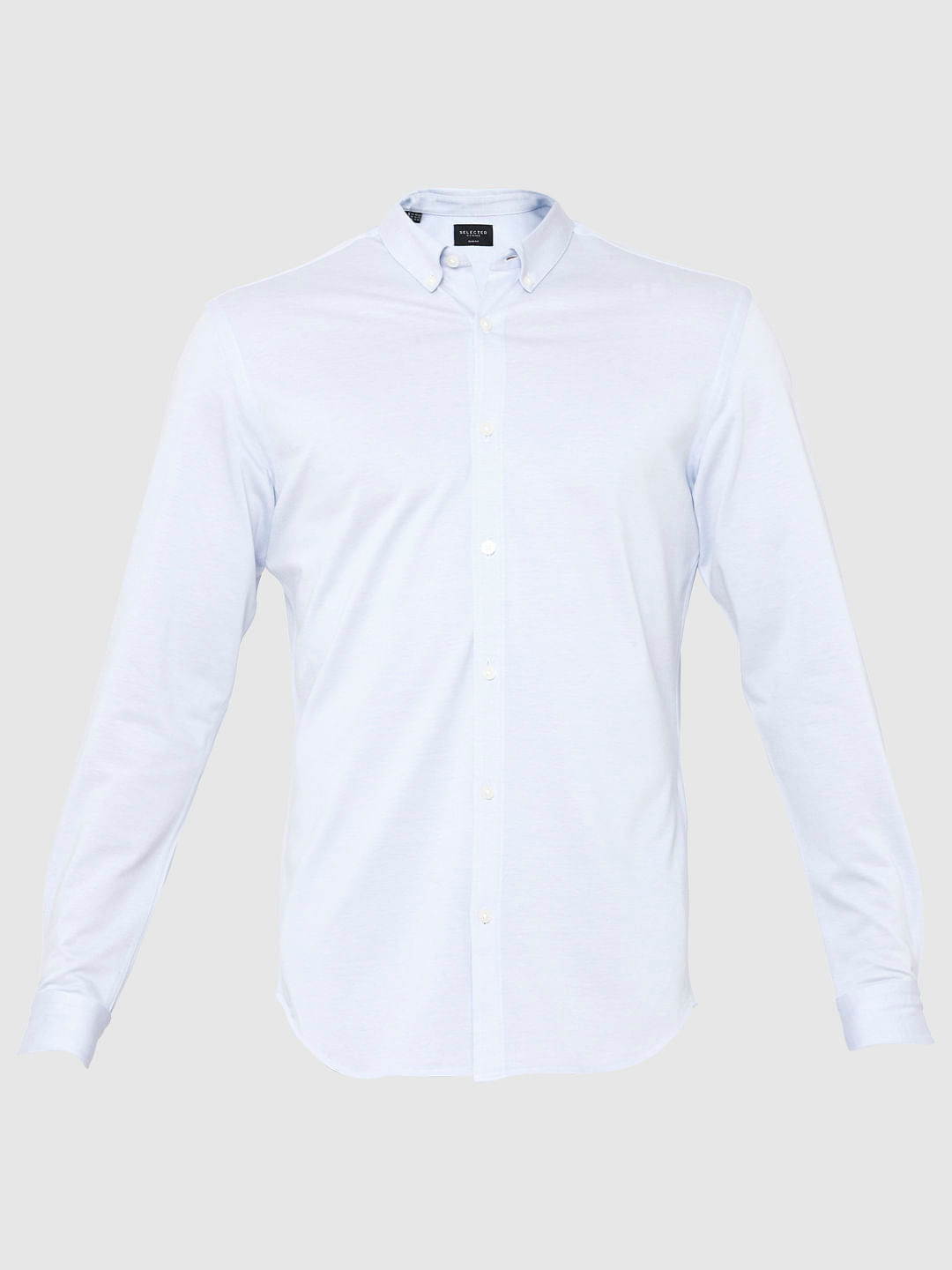 Light Blue Slim Fit Full Sleeves Shirt