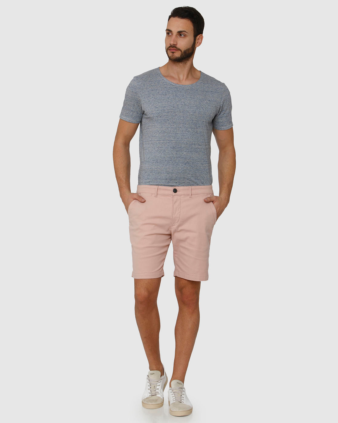 Pink Chino Shorts