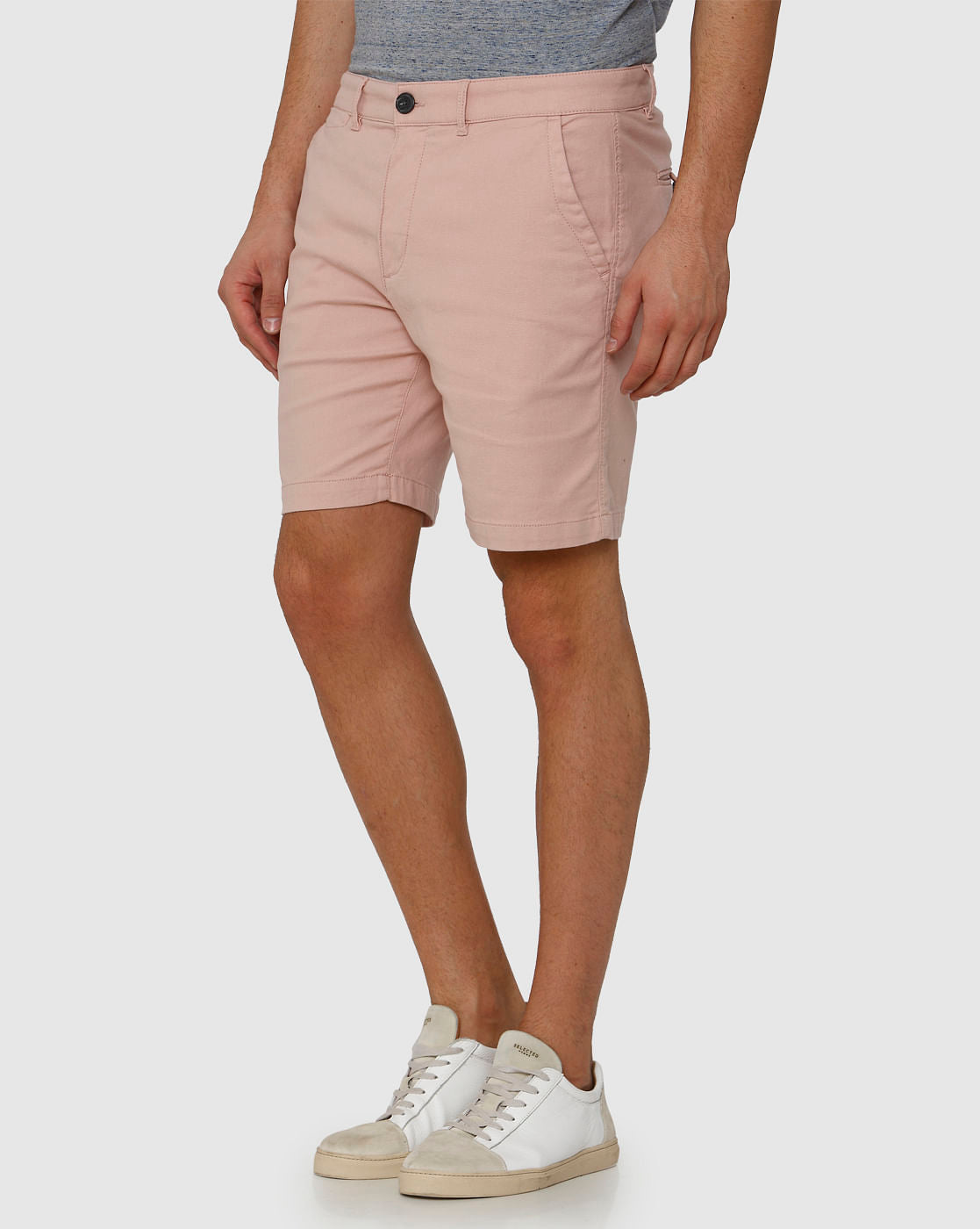 Pink Chino Shorts