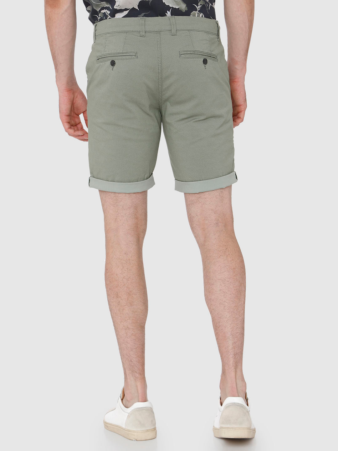 Green Chino Shorts