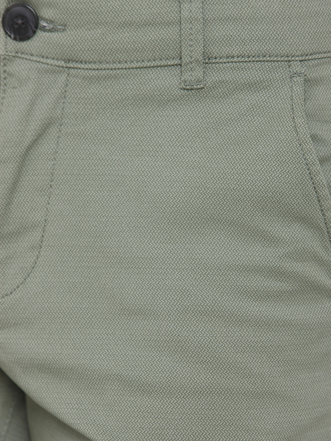 Green Chino Shorts