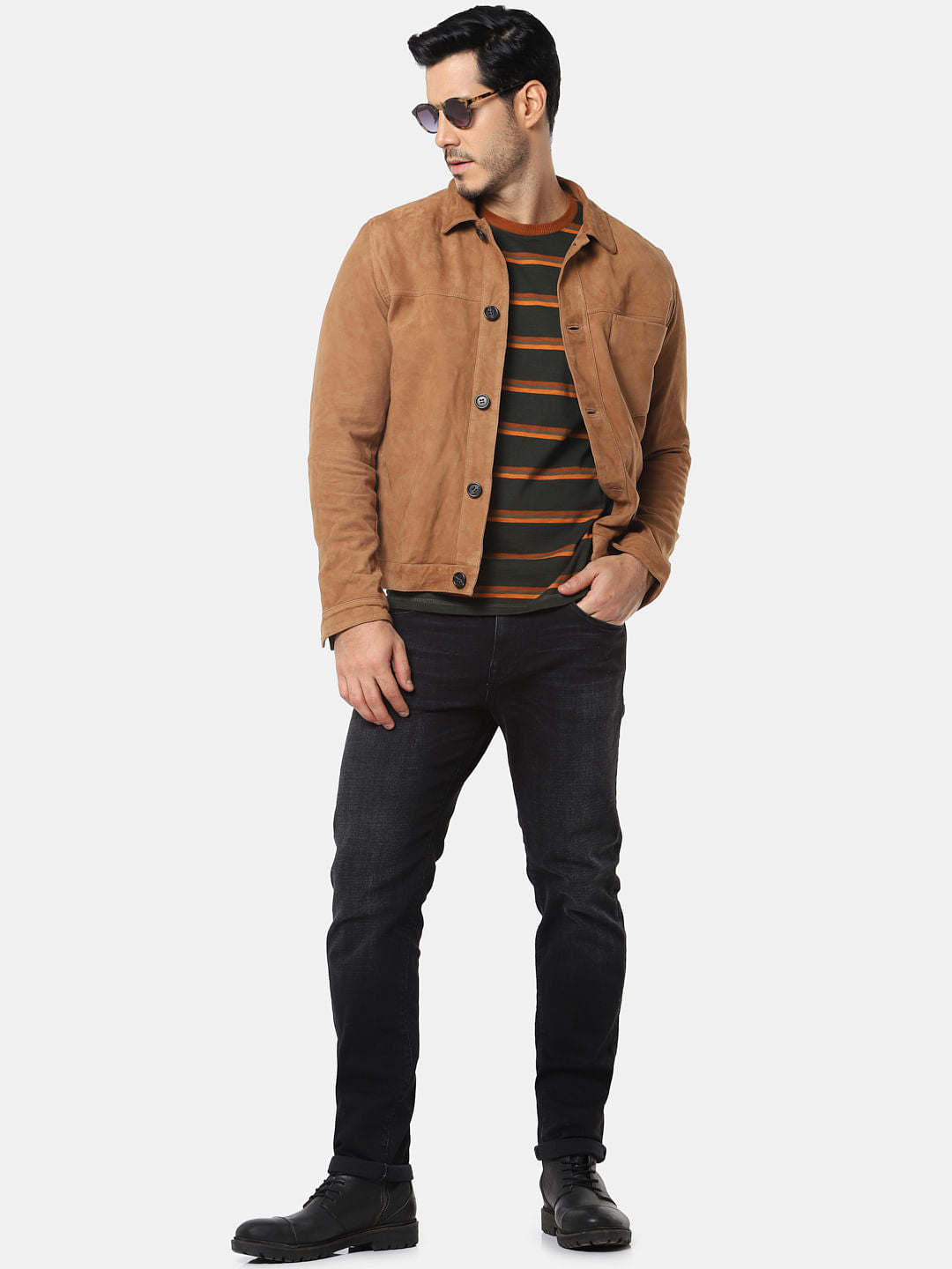 Brown Suede Jacket