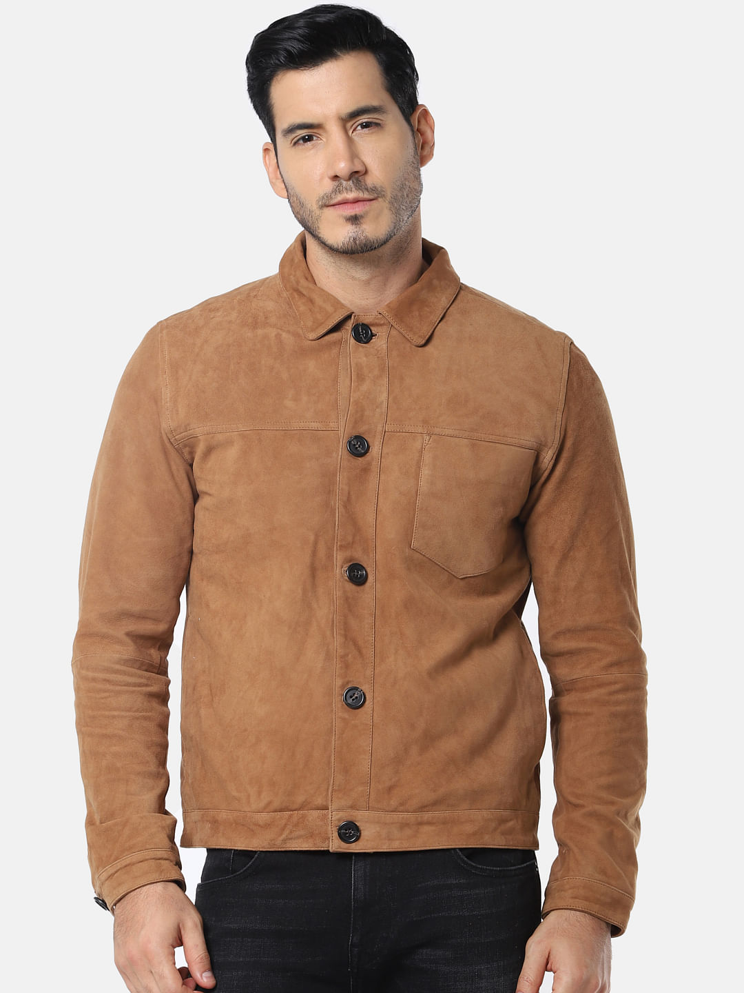 Brown Suede Jacket
