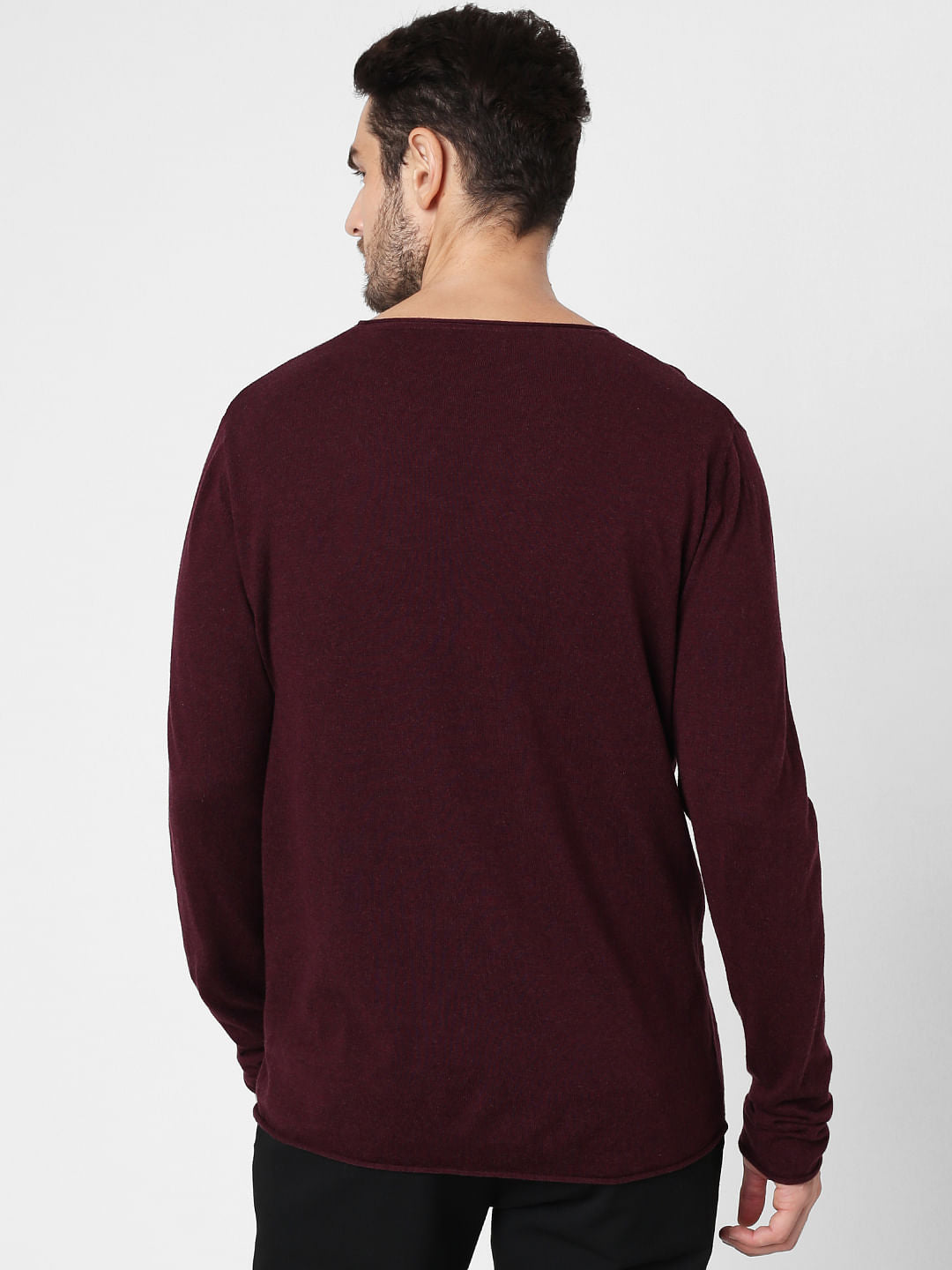 Burgundy Pullover