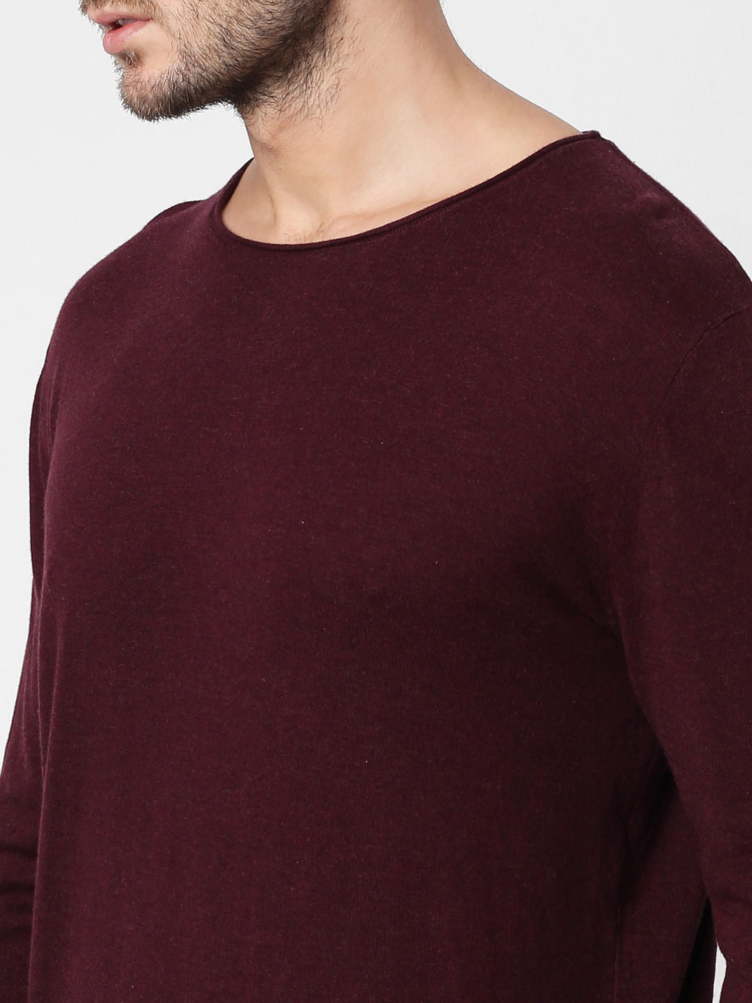 Burgundy Pullover