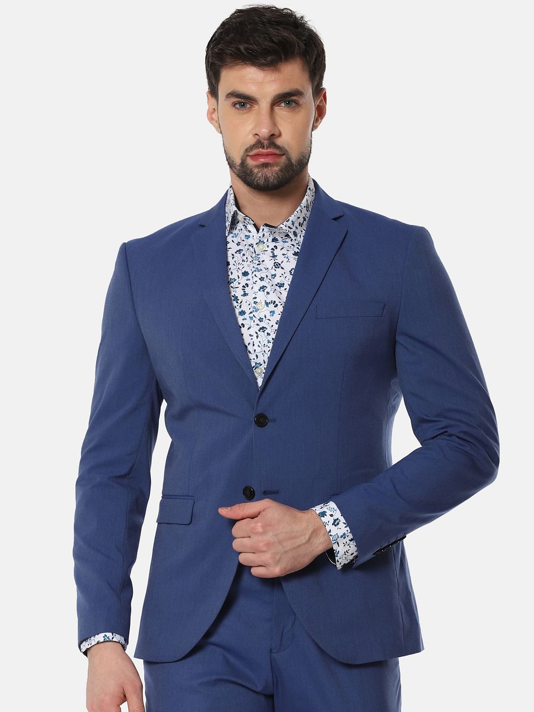 Blue Formal Slim Fit Blazer