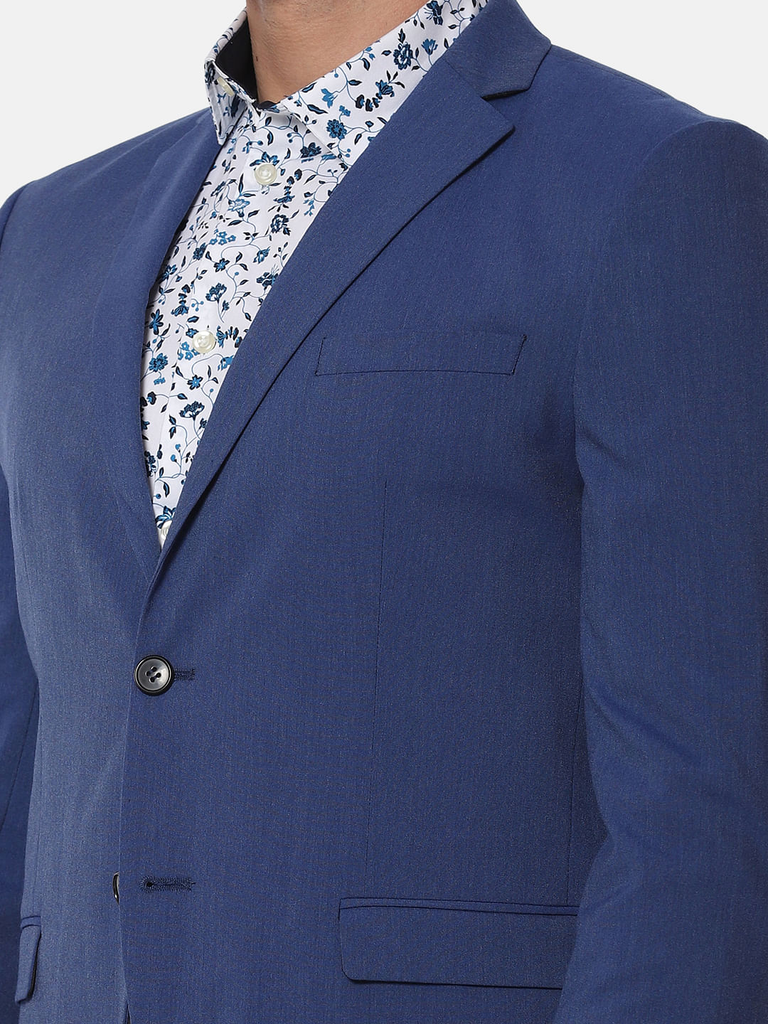 Blue Formal Slim Fit Blazer
