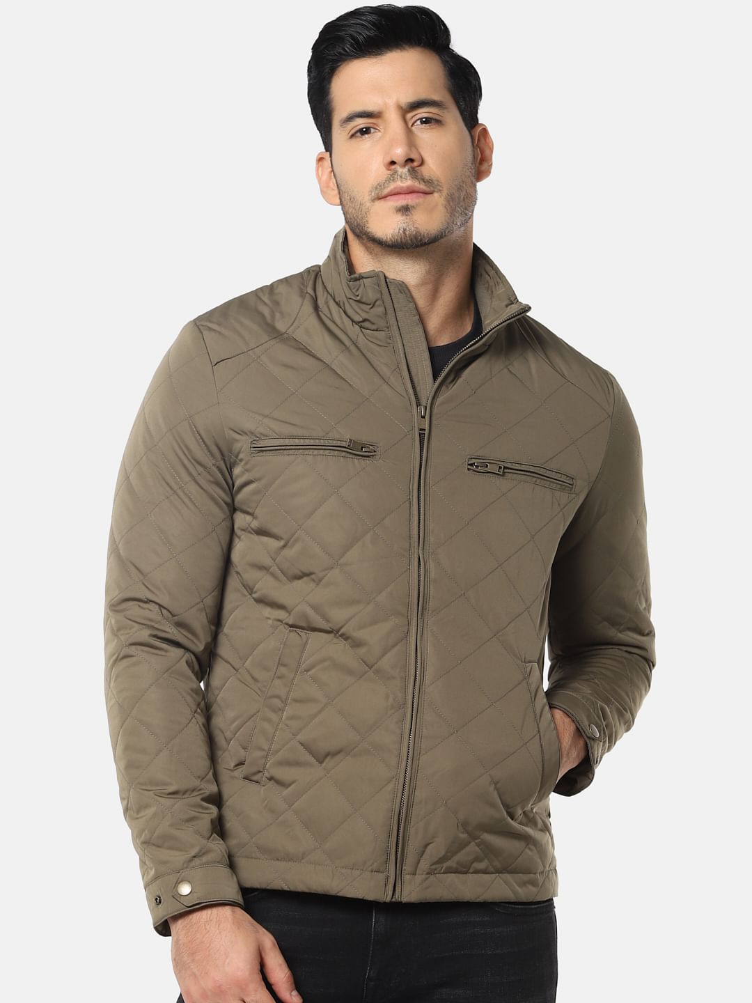 Green Puffer Jacket