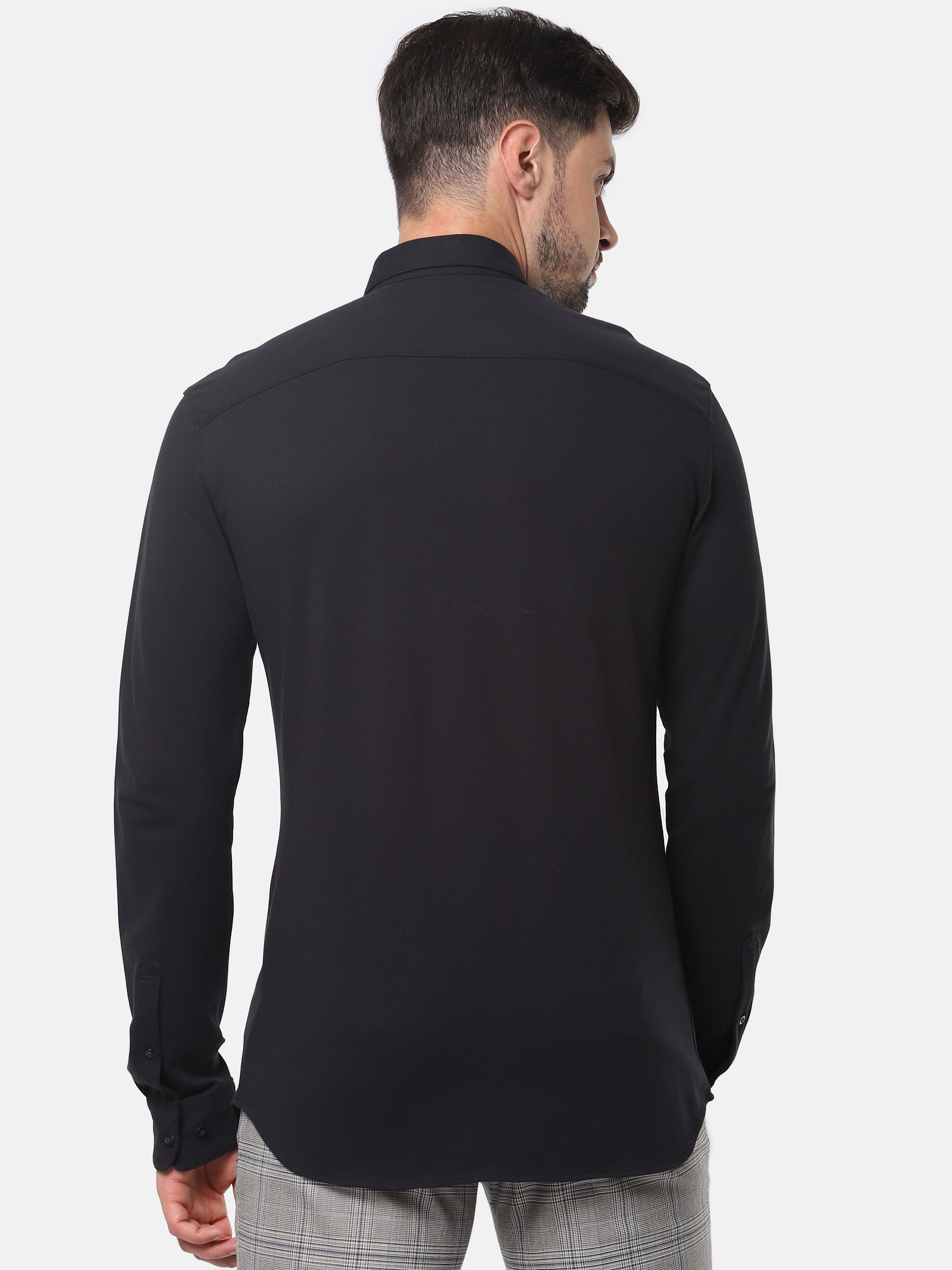 Black Full Sleeves Shirt