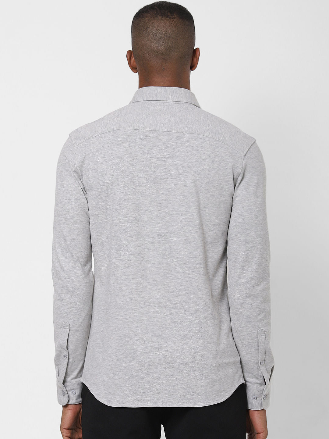 Grey Full Sleeves Shirt
