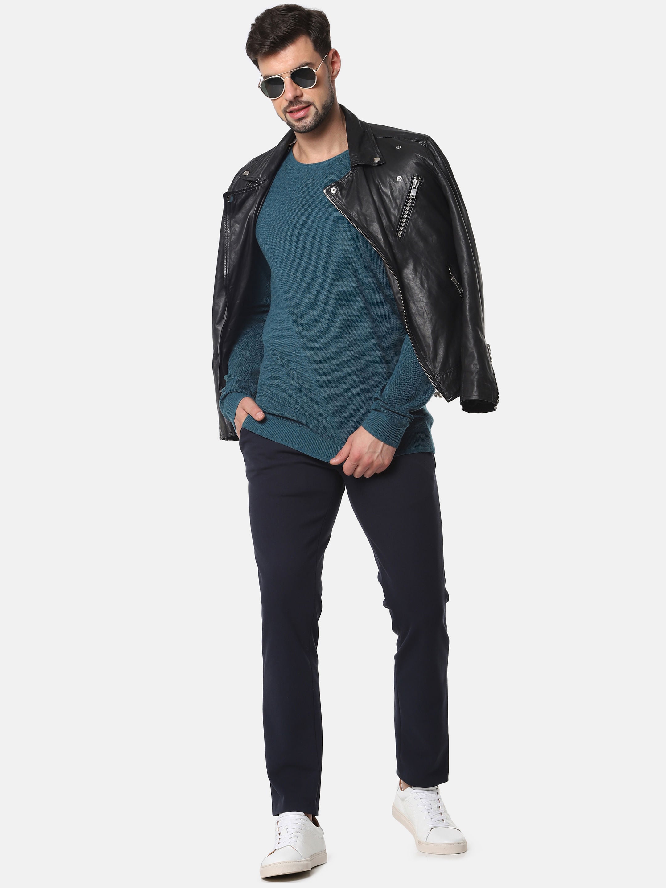 Teal Pullover