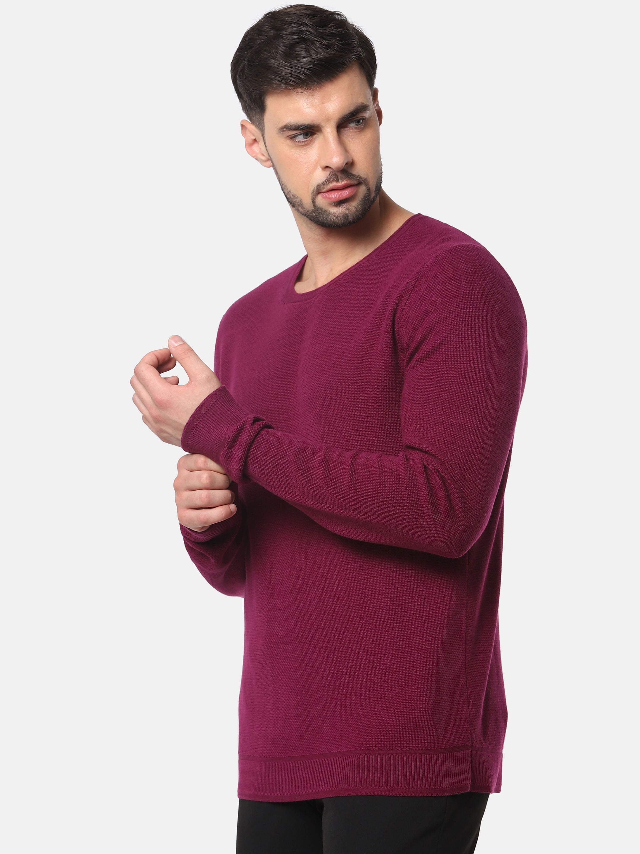 Purple Pullover