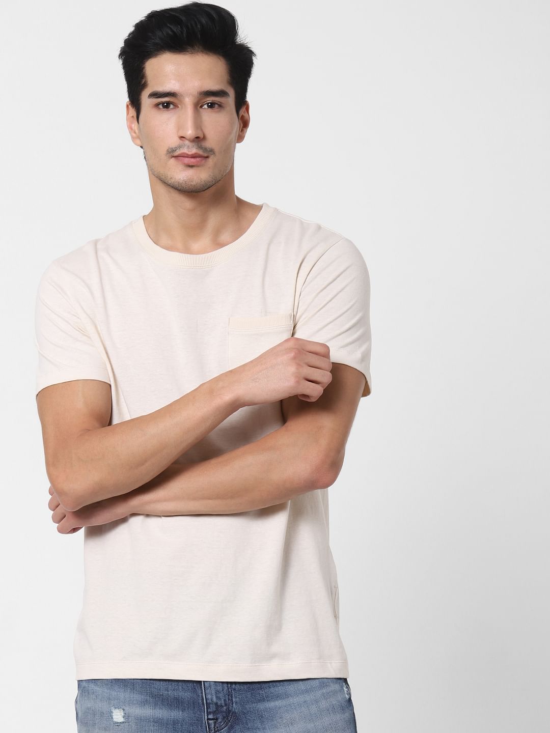 Off-White Crew Neck T-Shirt