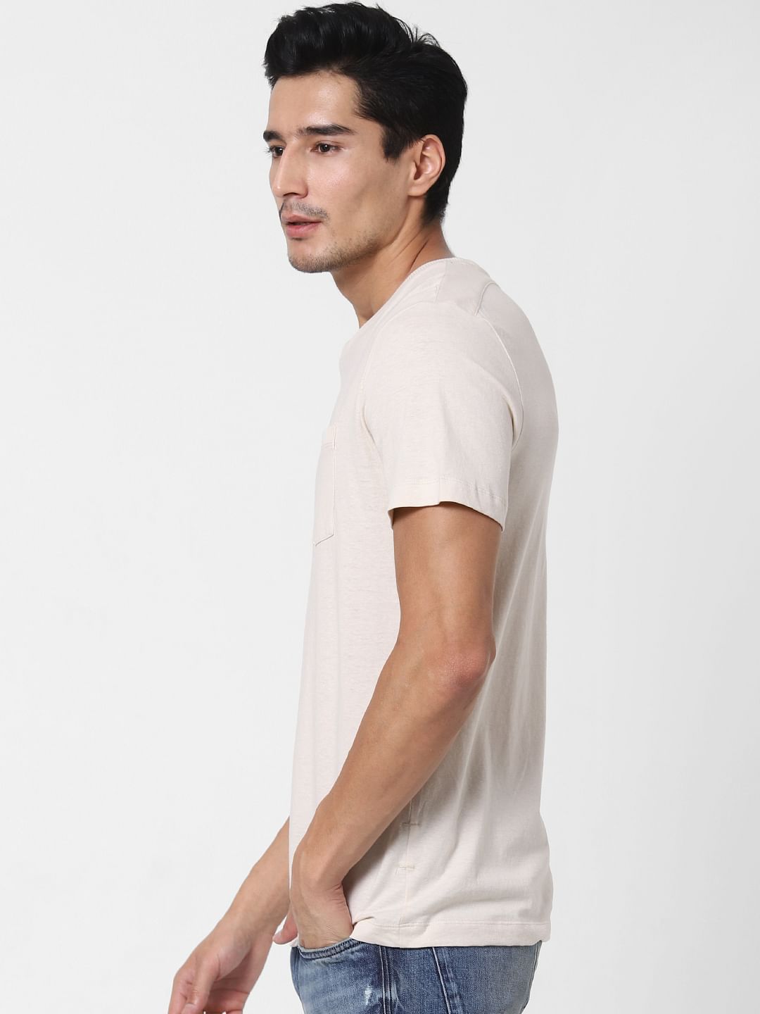 Off-White Crew Neck T-Shirt