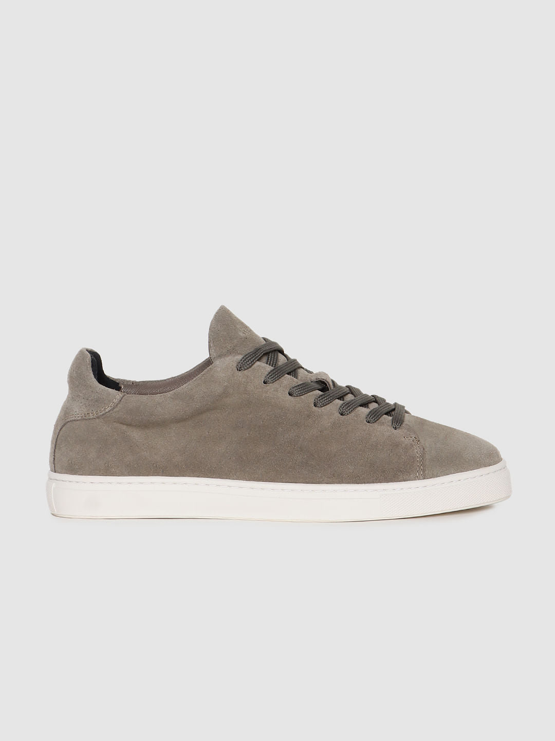 Grey Suede Sneakers
