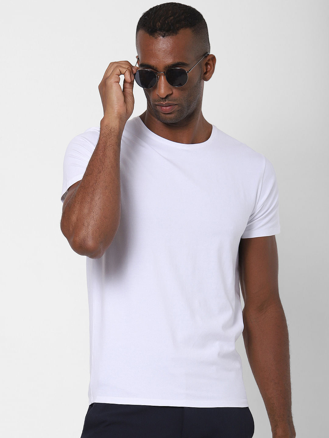 White Crew Neck T-Shirt