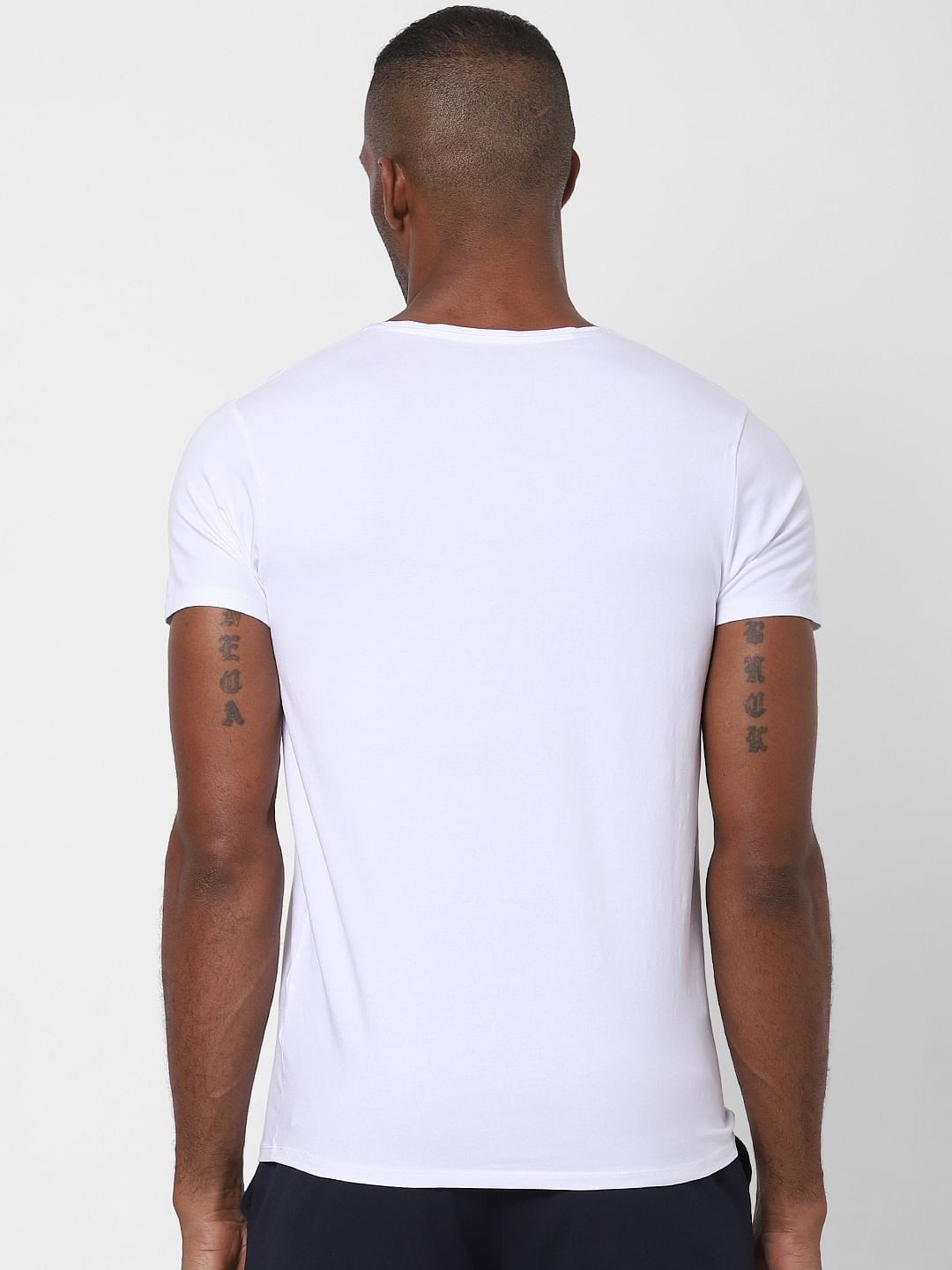 White Crew Neck T-Shirt