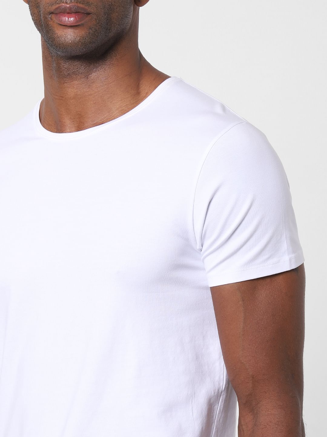 White Crew Neck T-Shirt