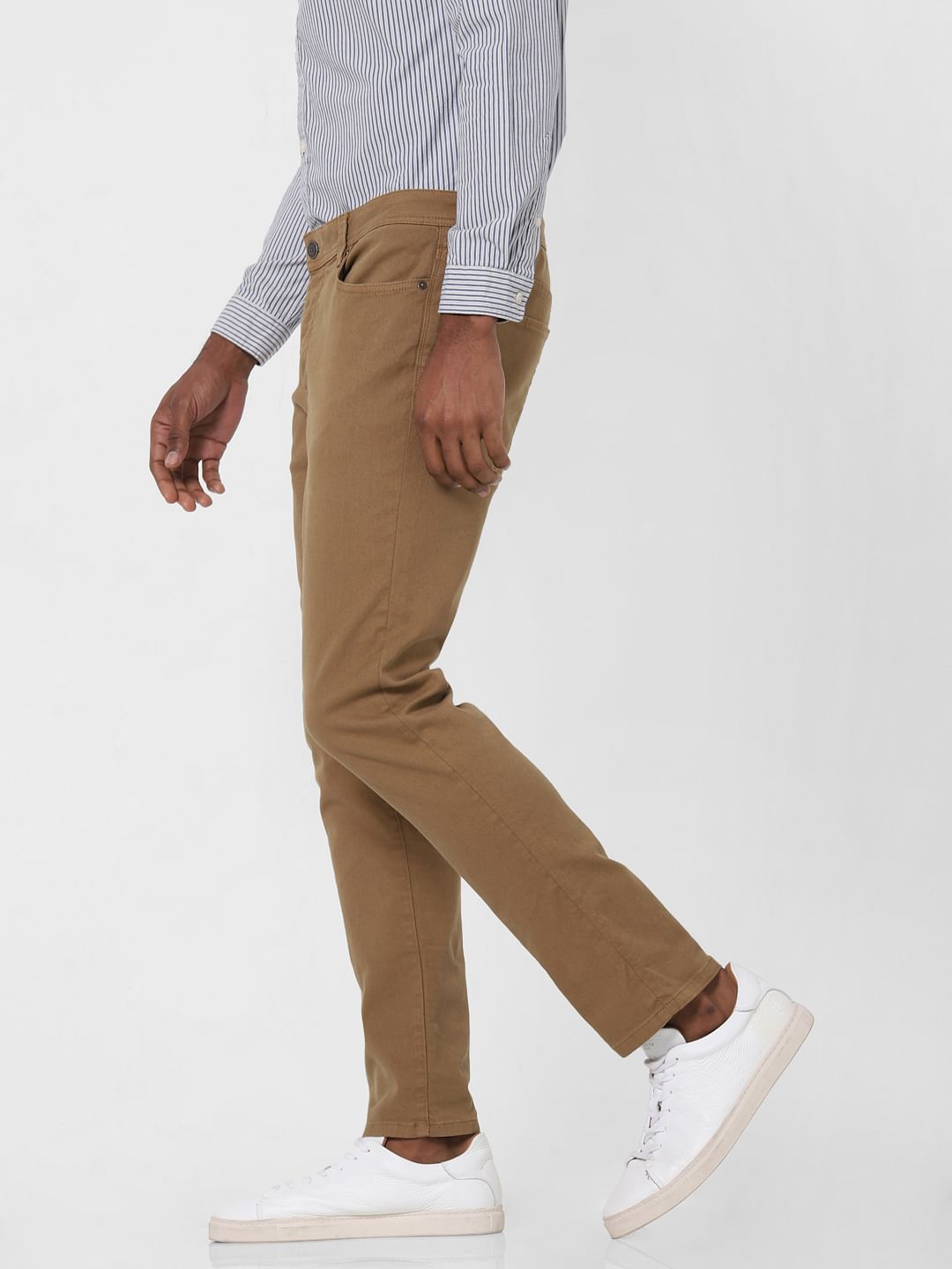 Khaki Slim Fit Chinos