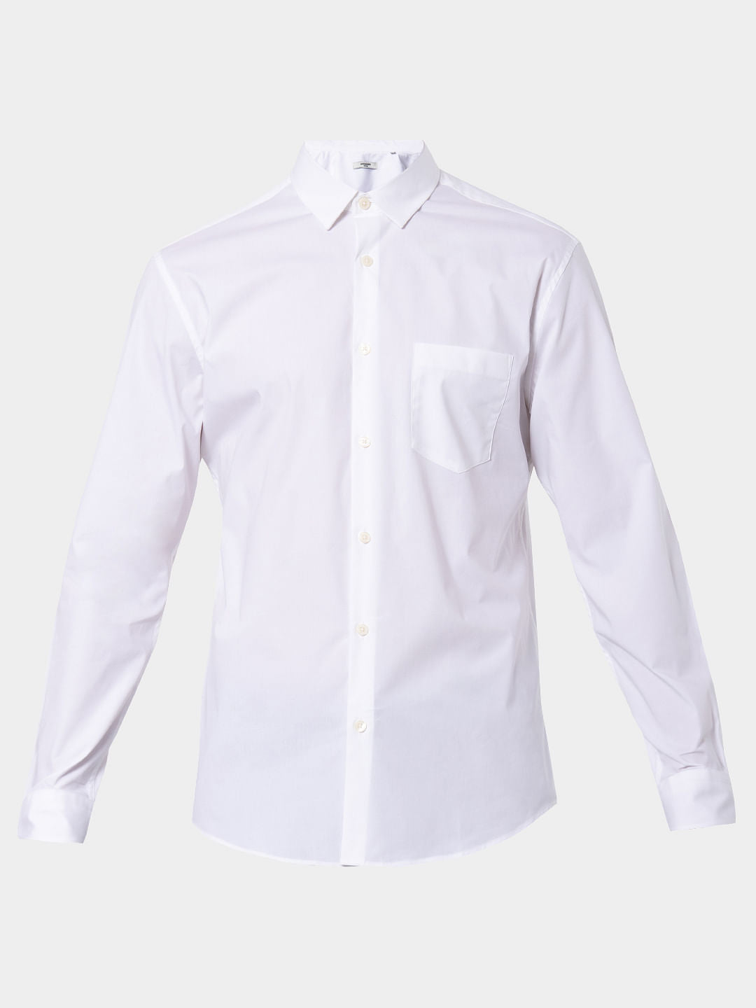 White Formal Full Sleeves Shirt