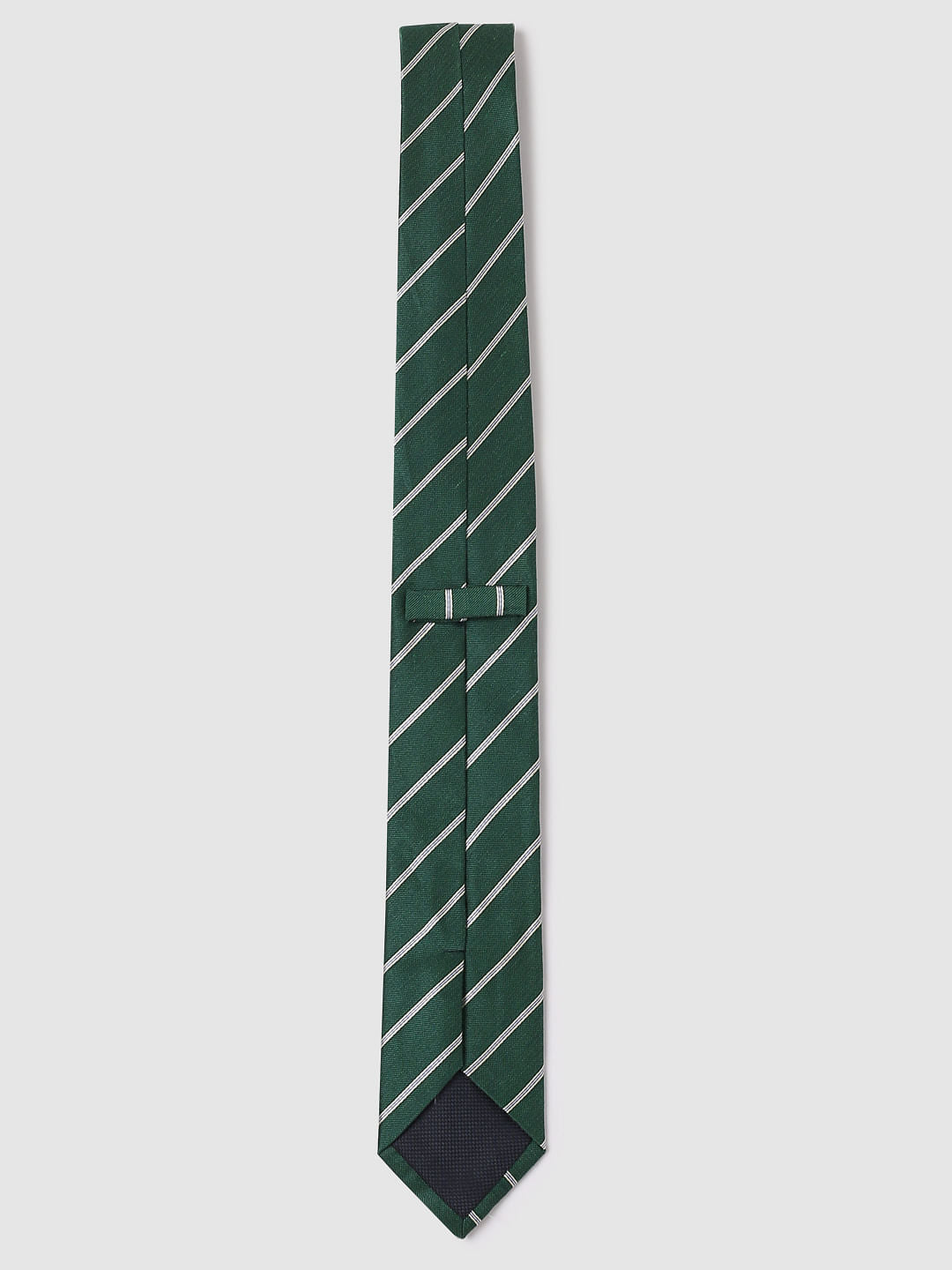 Green Striped Tie