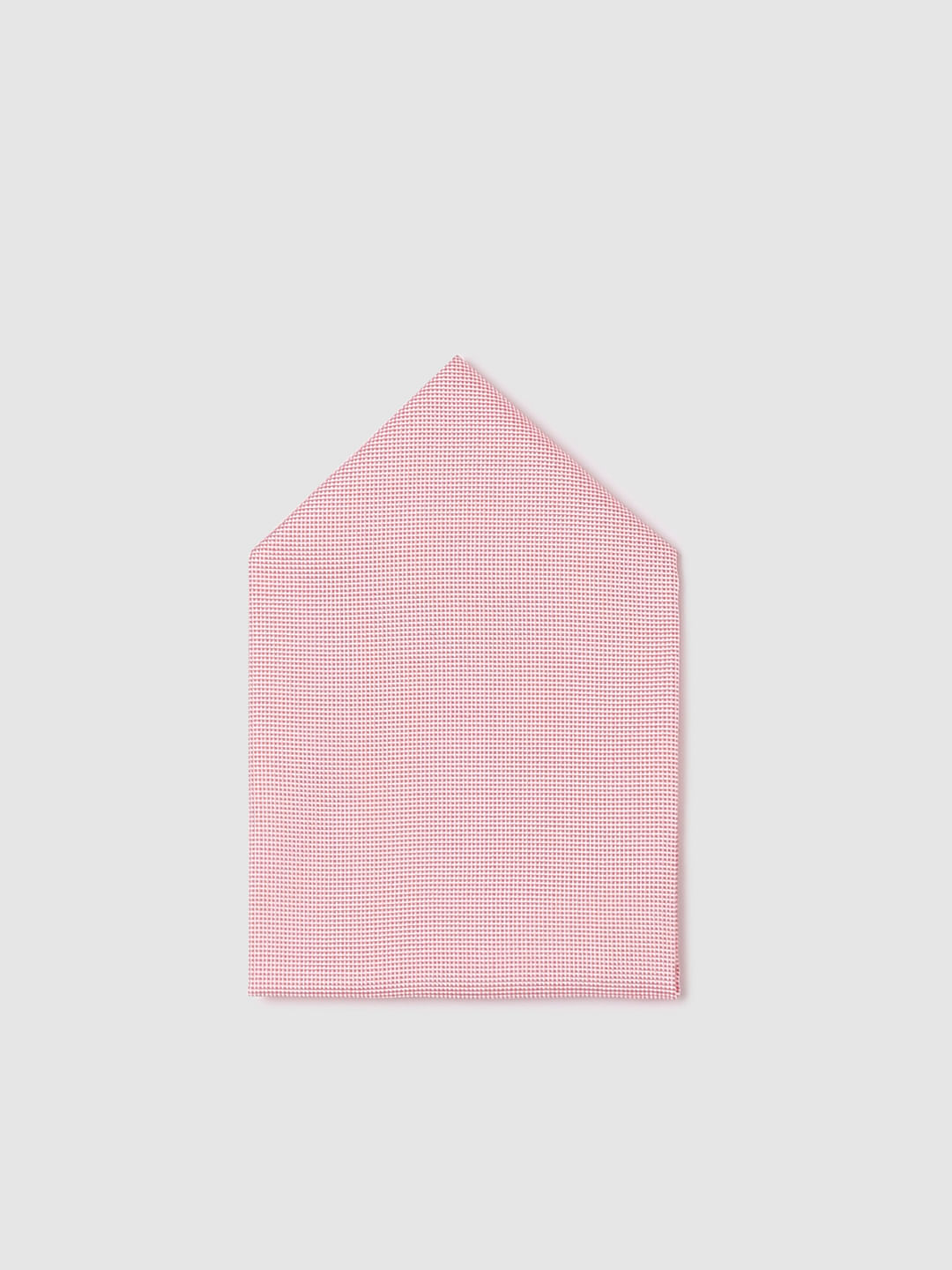 Pink Linen Pocket Square