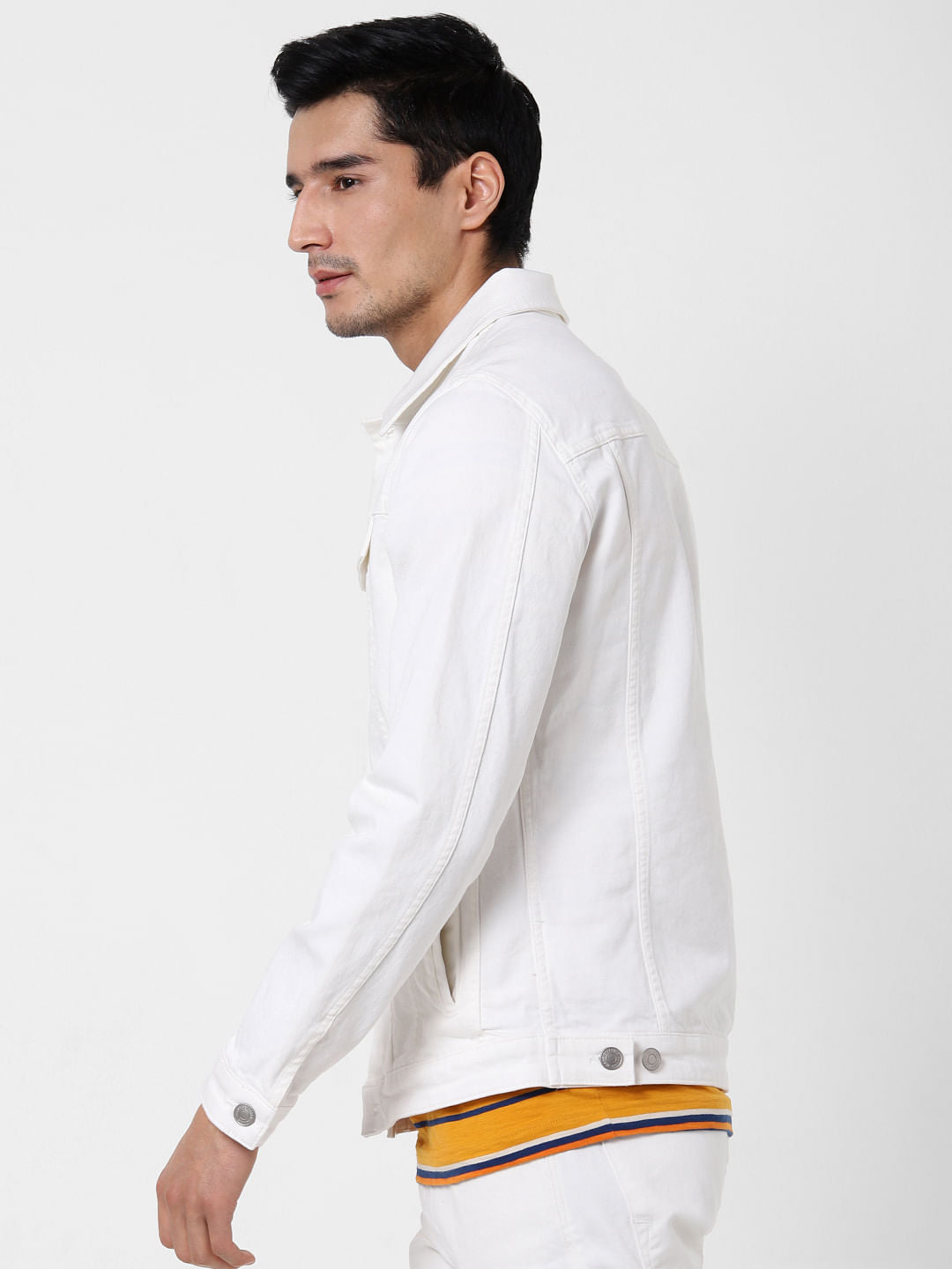 White Denim Jacket
