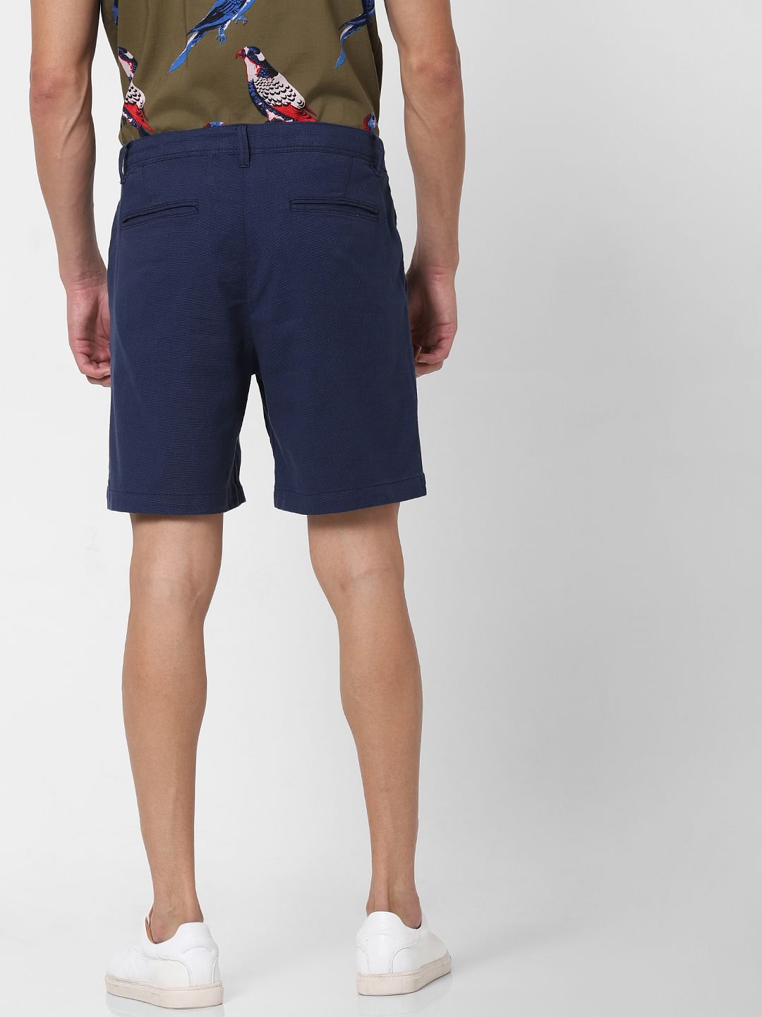 Blue Chino Shorts