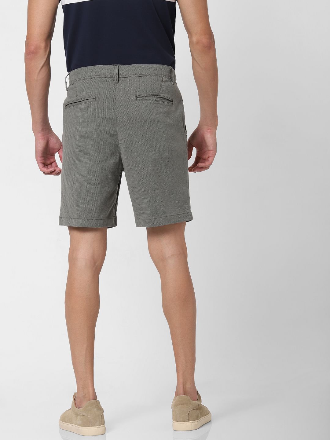 Green Chino Shorts