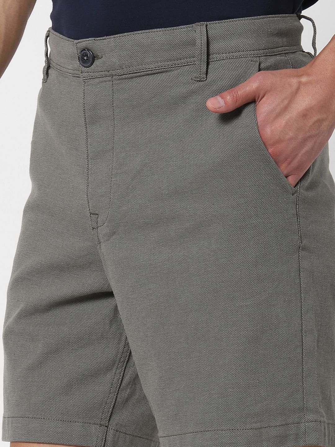 Green Chino Shorts