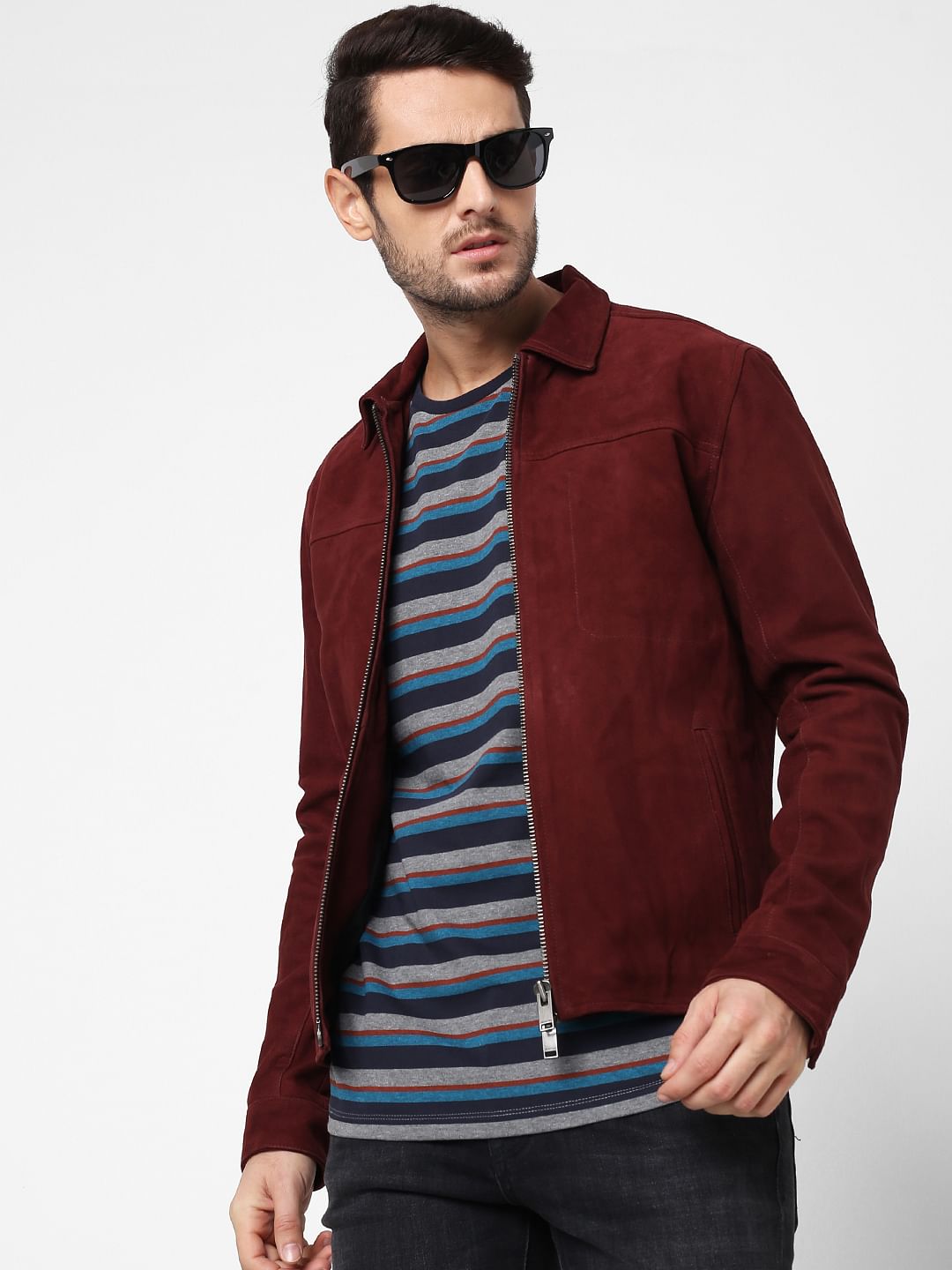 Rust Suede Jacket