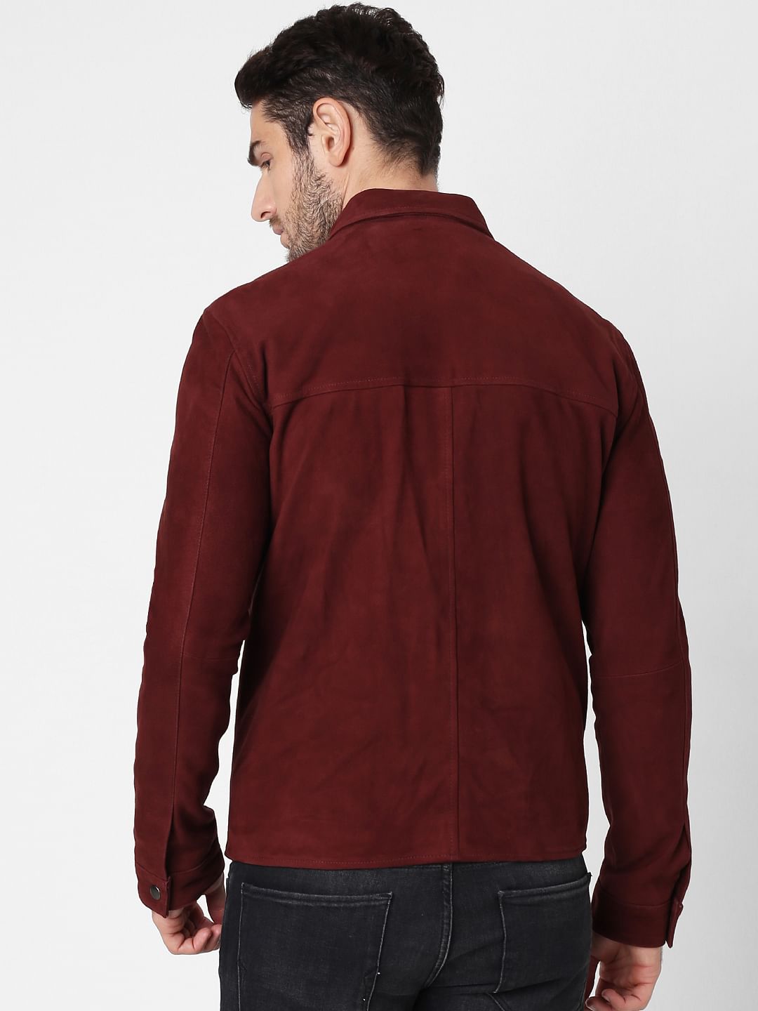 Rust Suede Jacket