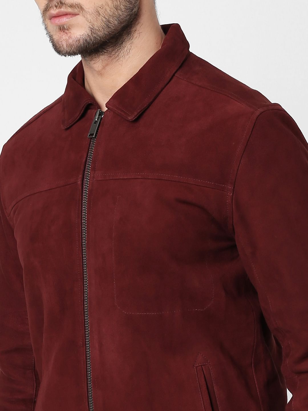 Rust Suede Jacket
