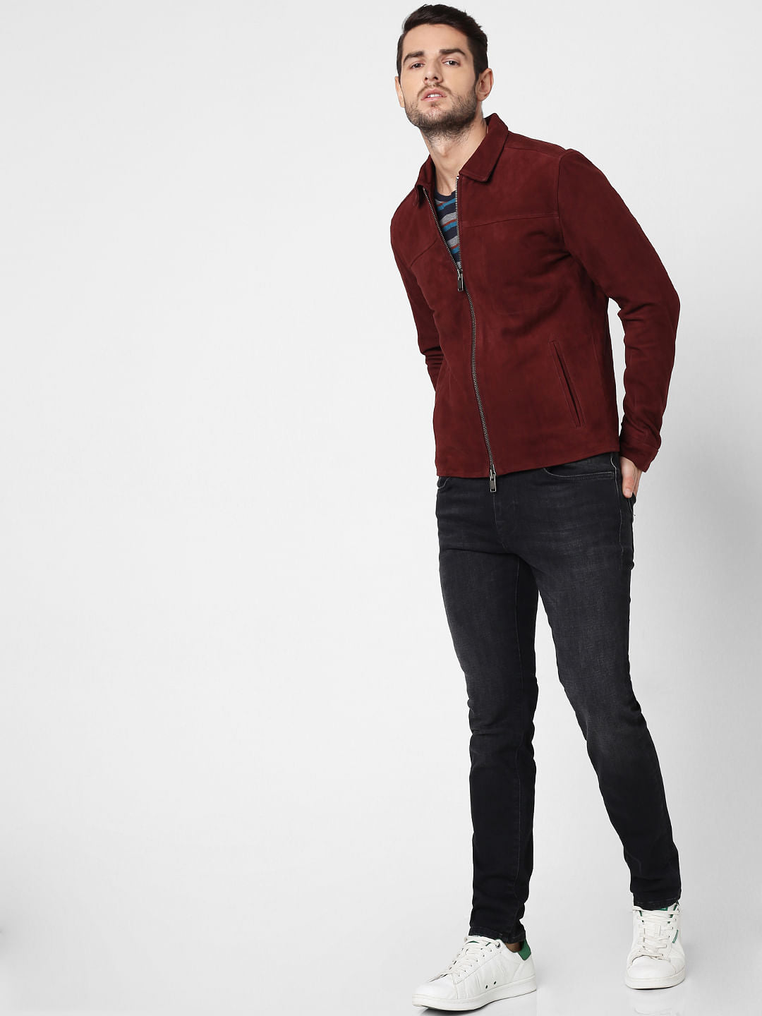 Rust Suede Jacket