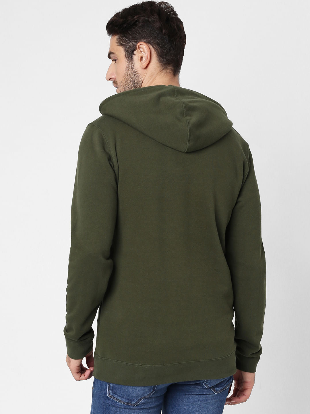 Green Hooded Sweatshirt