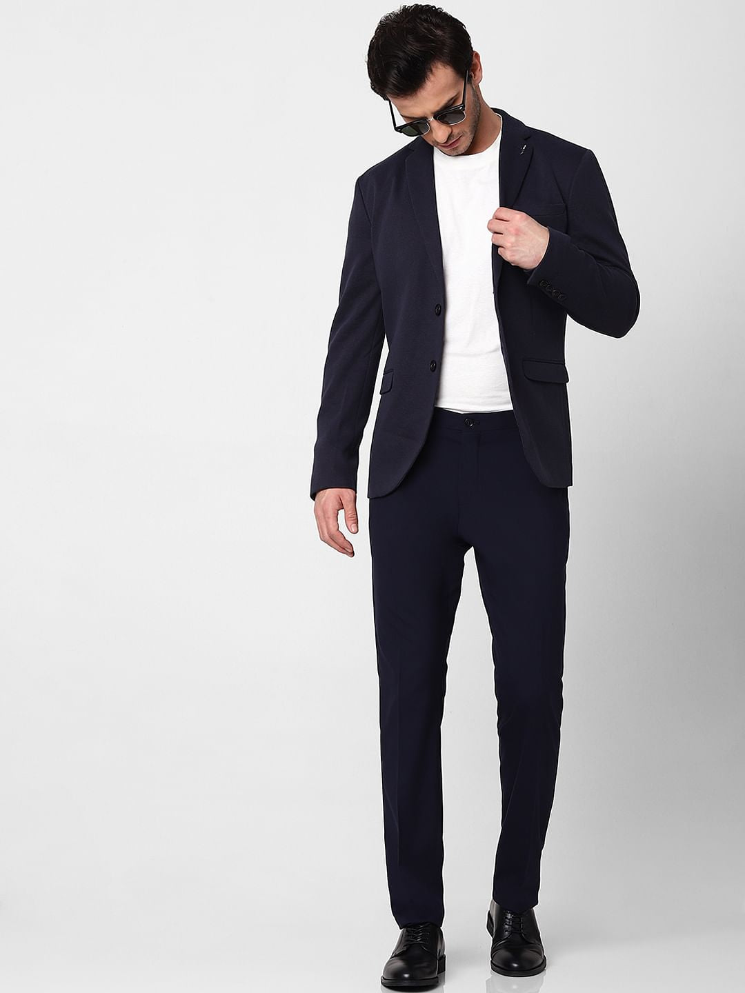 Navy Blue Slim Fit Blazer