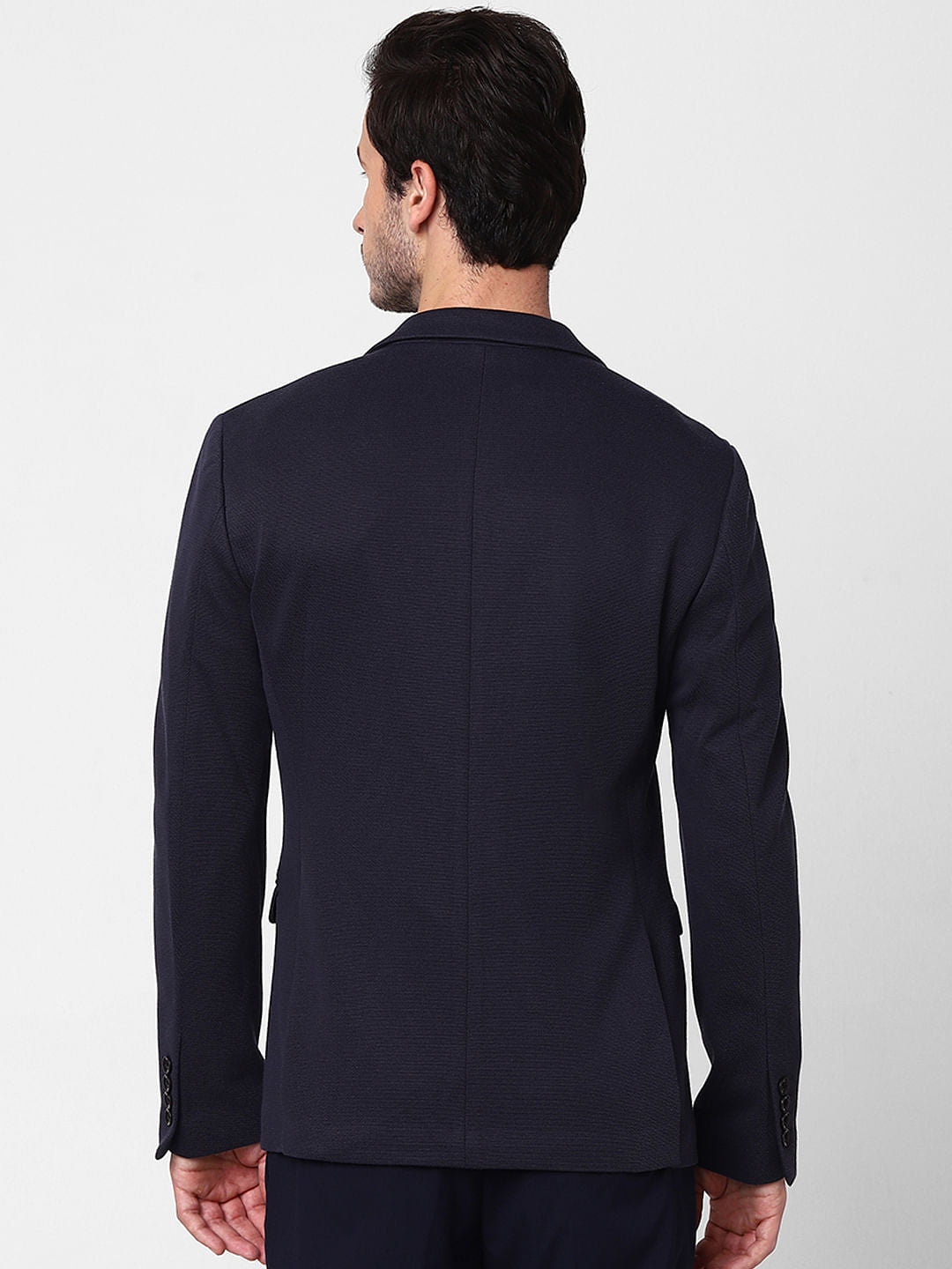 Navy Blue Slim Fit Blazer