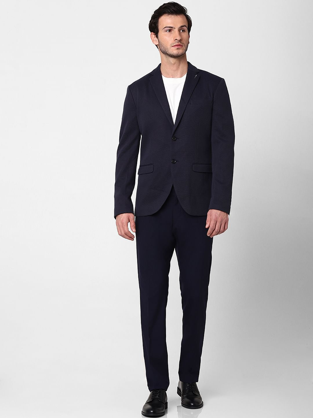 Navy Blue Slim Fit Blazer