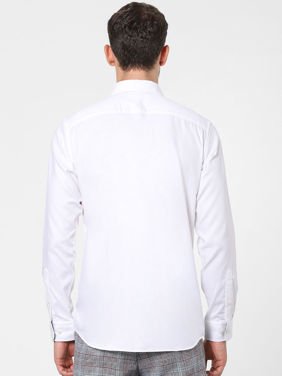 White Full Sleeves Shirt