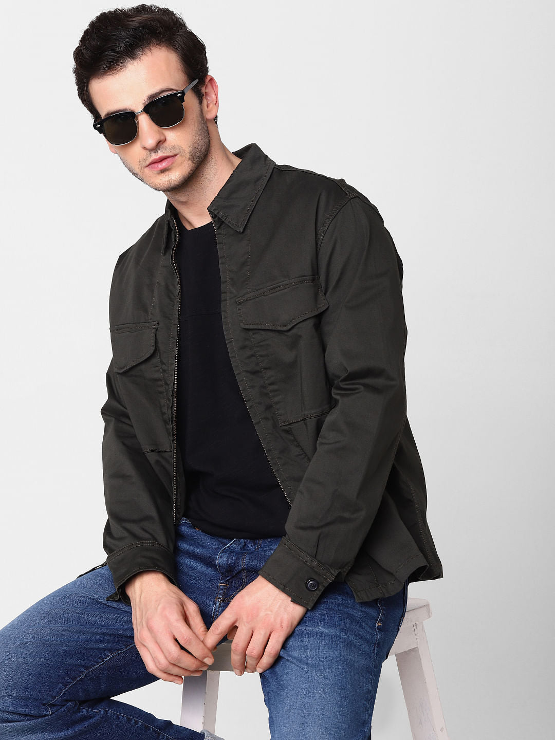 Black Crew Neck T-Shirt