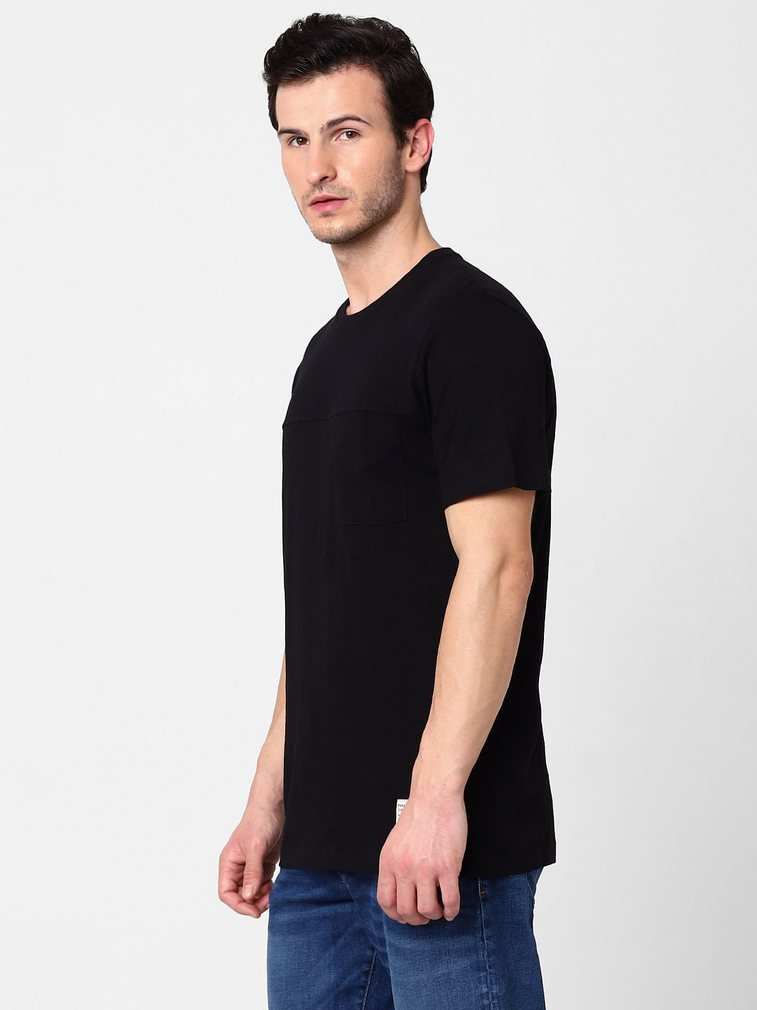 Black Crew Neck T-Shirt