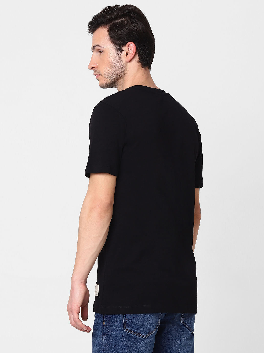Black Crew Neck T-Shirt