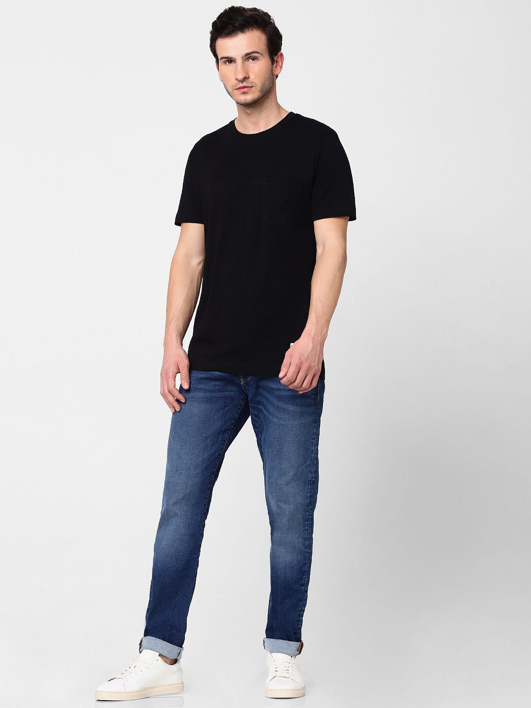 Black Crew Neck T-Shirt