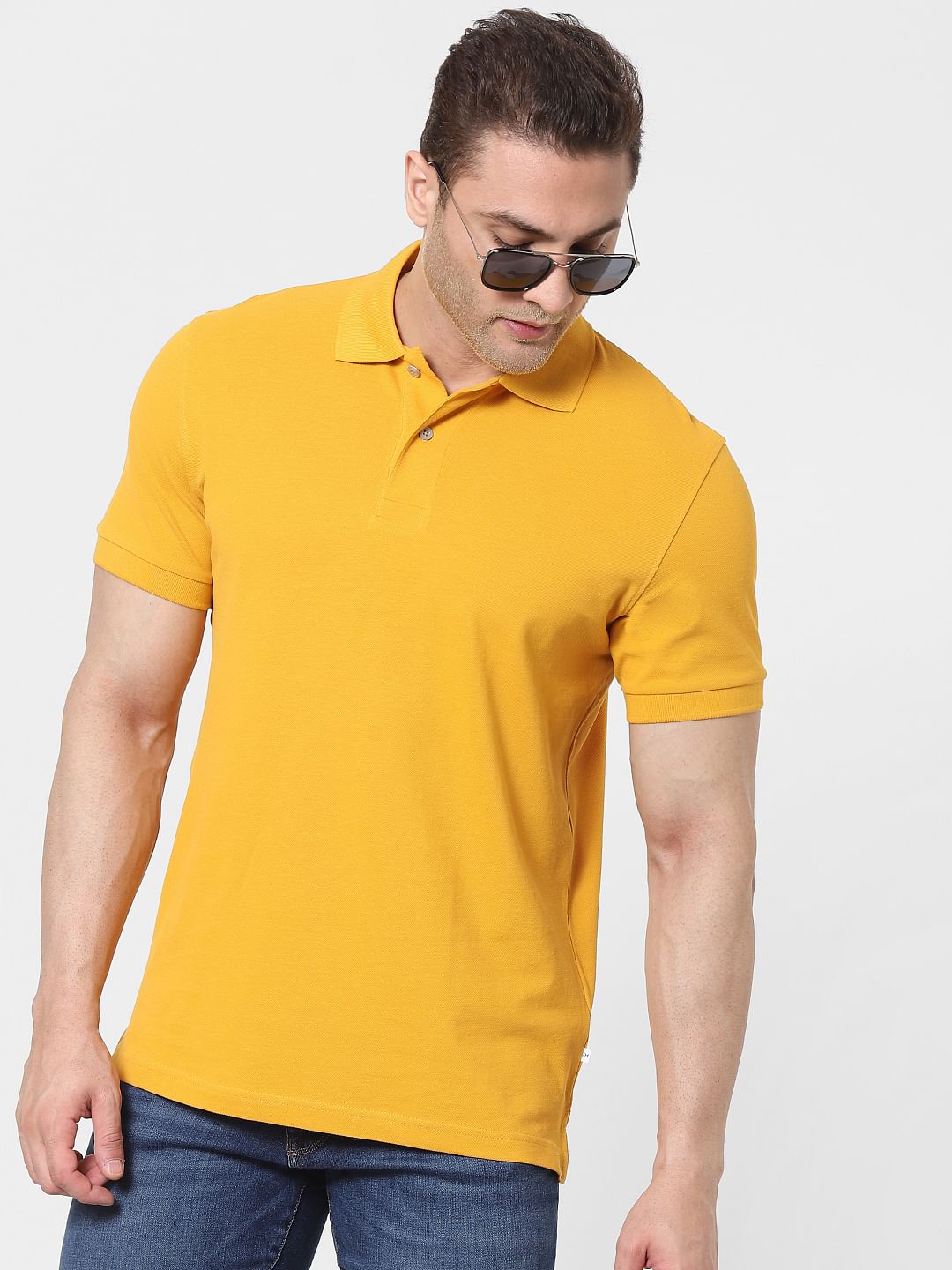 Yellow Polo T-Shirt