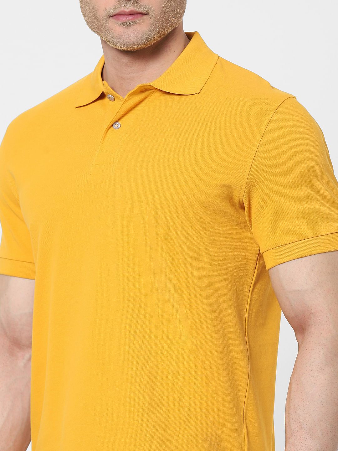 Yellow Polo T-Shirt